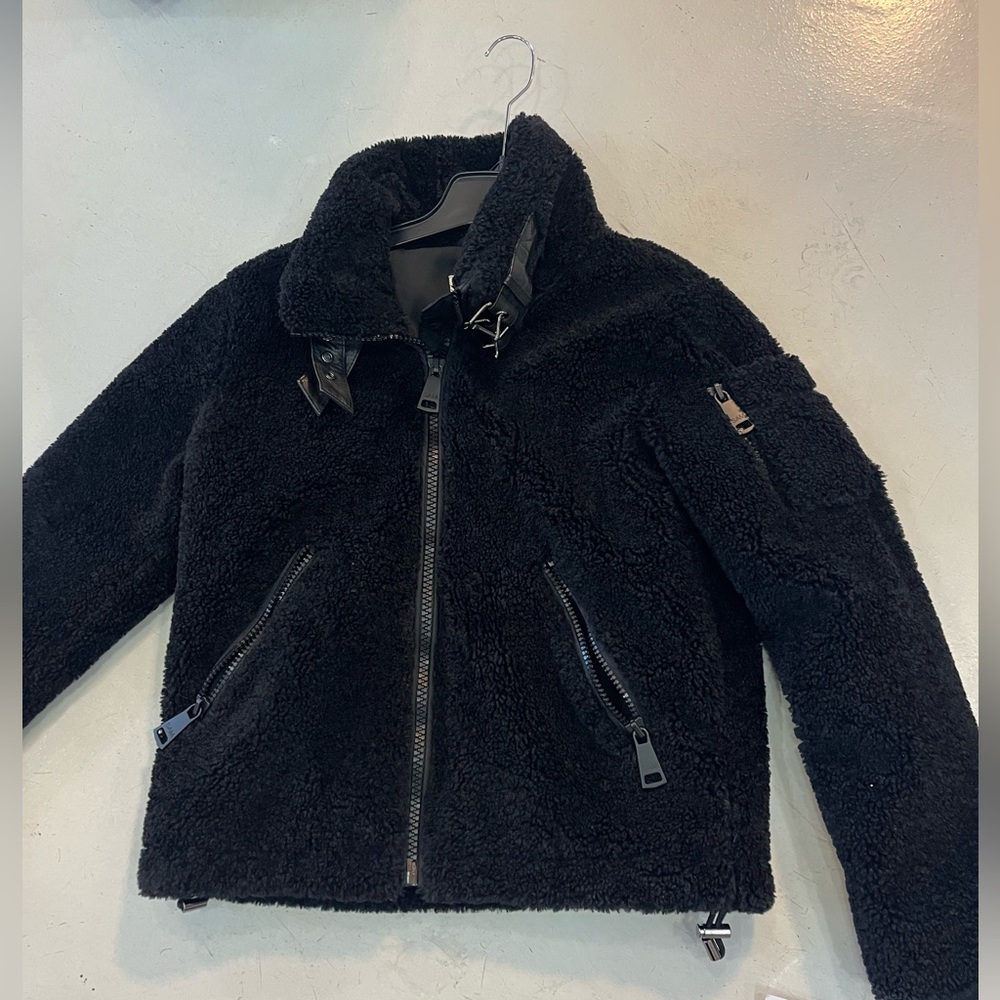 Sam nyc sherpa Denver jacket - net - small